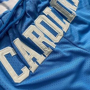 Carolina basketball shorts